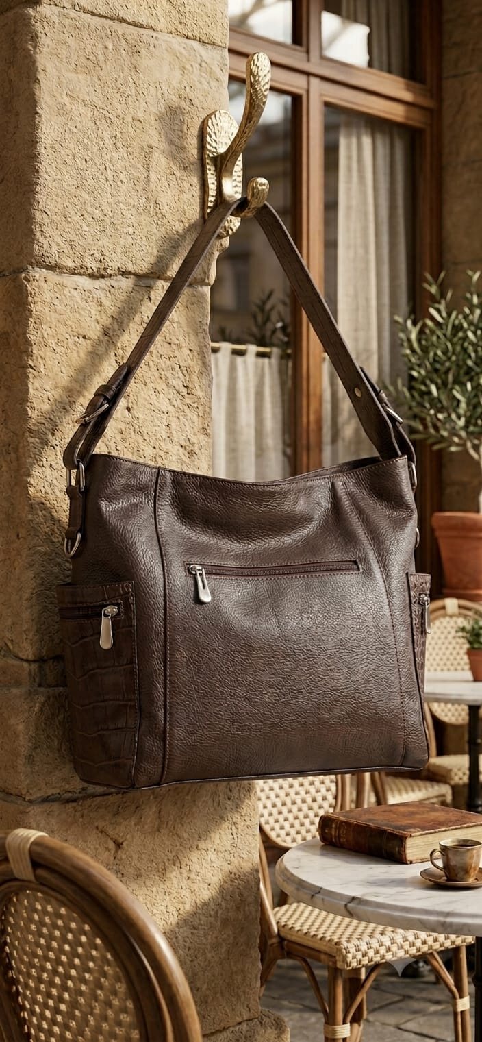 021b6413-98ea-4e29-9fef-efc0d83a4a49 Women's bag, 100% genuine leather – 30×30×10 cm - الصورة 1