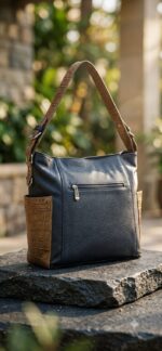 ⁦Women's Leather Shoulder Bag⁩ - الصورة ⁦2⁩