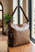 Bag made of genuine leather – luxurious details and stylish design