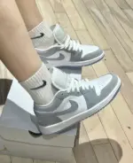 حذاء Air Jordan 1 Gray ميرور فيتنامي للرجال