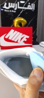 ⁦حذاء Air Jordan 1 Gray ميرور فيتنامي للرجال⁩ - الصورة ⁦4⁩