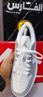 ⁦حذاء Air Jordan 1 Gray ميرور فيتنامي للرجال⁩ - الصورة ⁦3⁩