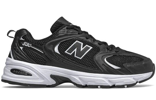 99bdabe4-1aea-4007-95c4-f75c35cd59d8 سنيكرز New Balance 530 للرجال ابيض*اسود - الصورة 1