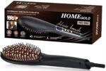فرشاة تصفيف الشعر هوم جولد ، 750 فهرنهايت ، اسود - HG-053