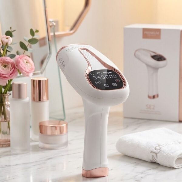 جهاز إزالة الشعر بالنبض الضوئي SE2 (أو SE2 Home Laser Hair Removal Device).