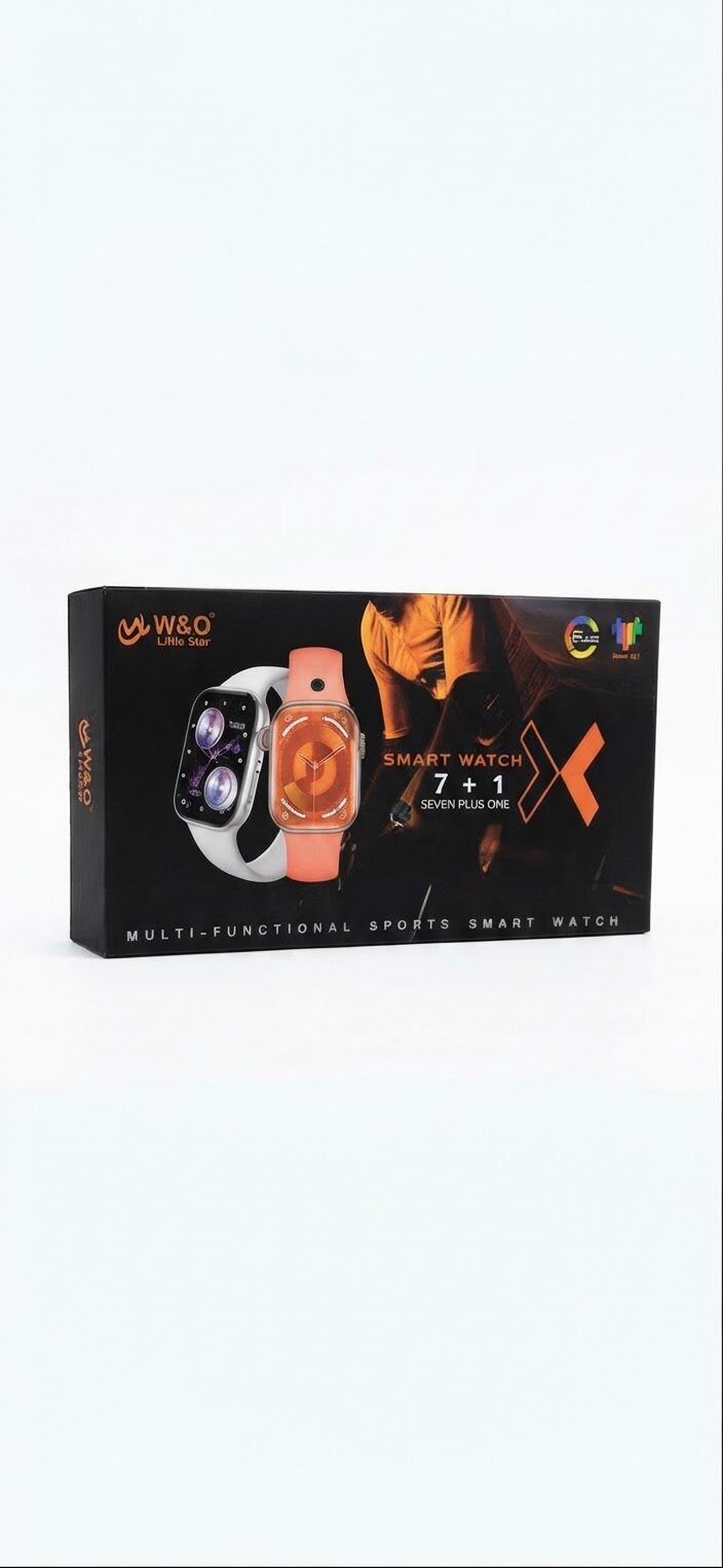 IMG_9840 ساعة ذكية W&O Little Star 7+1 X بشاشة Super AMOLED - الصورة 1