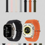 ساعة ذكية Ultra 3 Smart Watch مع 7 أحزمة شاحن مغناطيسي لاسلكي
