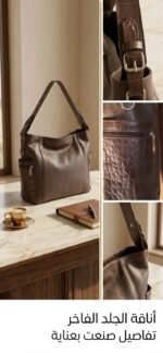 ⁦Women's bag, 100% genuine leather – 30×30×10 cm⁩ - الصورة ⁦3⁩