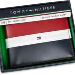 محفظه جلد طبيعي تومى هيلفيجر أصلي