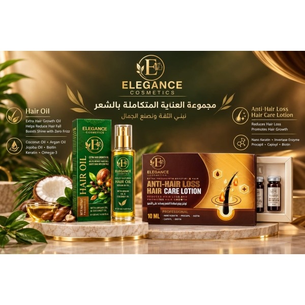 Elegance lotion@hair oil