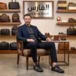 ⁦فلات كاجوال من الجلد الطبيعي والشمواه للرجال اسود⁩ - الصورة ⁦2⁩