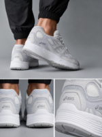 ⁦حذاء سنيكرز ASICS رياضى رمادى⁩ - الصورة ⁦4⁩