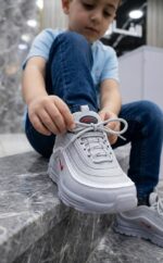 سنيكرز Nike Air Max 97 اطفال رمادى