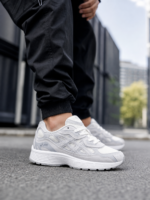 ⁦حذاء سنيكرز ASICS رياضى رمادى⁩ - الصورة ⁦3⁩
