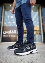 ⁦سنيكرز New Balance 530 للرجال ابيض*اسود⁩ - الصورة ⁦2⁩