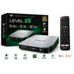 جهاز Level Z3 Android TV Box 4K - RAM 1GB/ROM 32MB - فضي