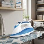 مكواه بخار سارى، 2600 وات، SRT-SI31002 - ابيض ازرق