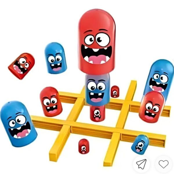 لعبة تيك تاك تو الاستراتيجية ثلاثية الأبعاد (3D Tic-Tac-Toe)
