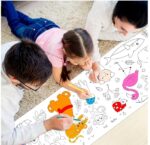 ⁦رول ورق التلوين للأطفال (Magic Art Painting Scroll / Animal Zoo).⁩ - الصورة ⁦4⁩