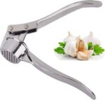 هراسة ثوم معدنية (Garlic Press) مصنوعة من الاستانلس ستيل أو المعدن المقاوم للصدأ