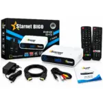 رسيفر Star Net Bigo 4K Android S2+T2 - RAM 4GB/ROM 64GB - أبيض