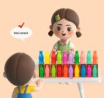 ⁦لعبة تحدي الذاكرة ومطابقة الألوان (Guess the Bottle / Color Matching Game)⁩ - الصورة ⁦2⁩