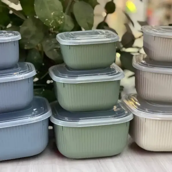 طقم ثلاجة 3 ق مربع تركى